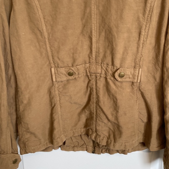 Lucky Brand Wildwood Linen Zip Jacket - Picture 8 of 12
